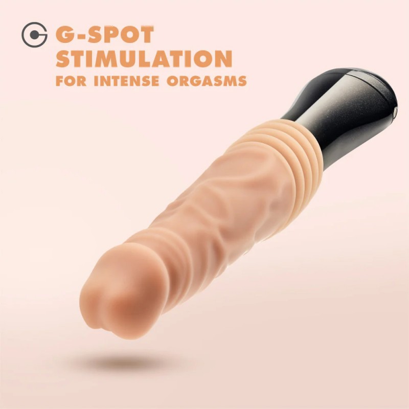 Vibrating Gyrating and Thrusting Dildo 5
