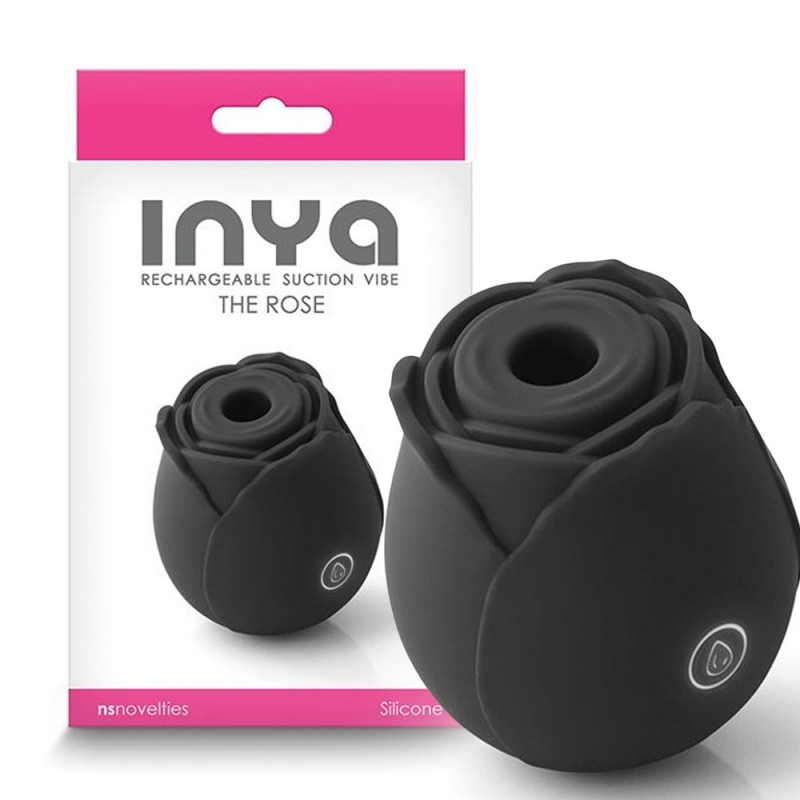 INYA The Rose Suction Vibe - Black 1