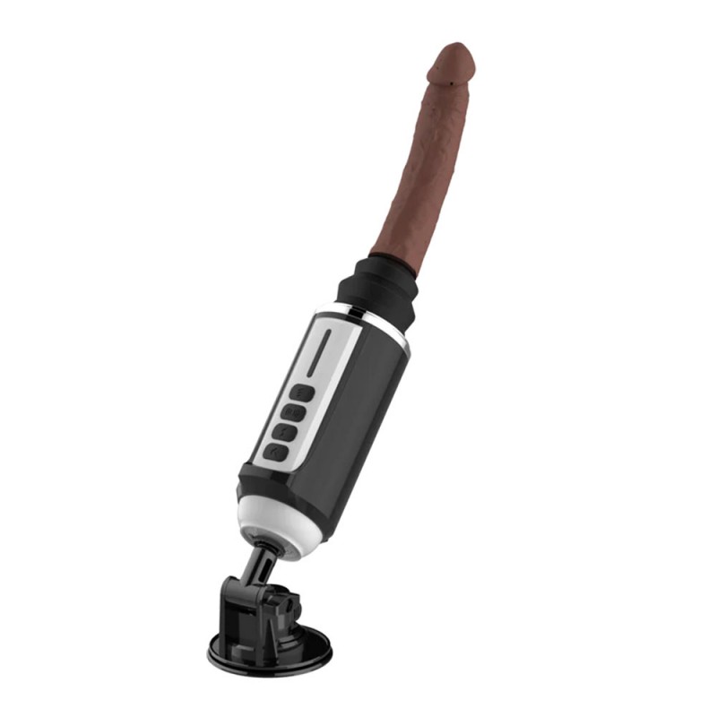 Dibe Thrusting Dildo Sex Machine Auto-Retractable Stimulation