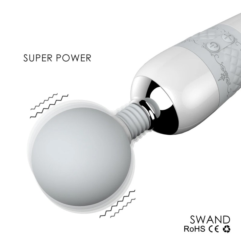 SHD SWAND AV Magic Wand Massager Clitoral Vibrator with 360° Flexible Head6
