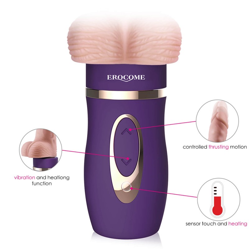 Erocome Bootes Pressure Sensitive & Thrusting Dildo Vibrator1