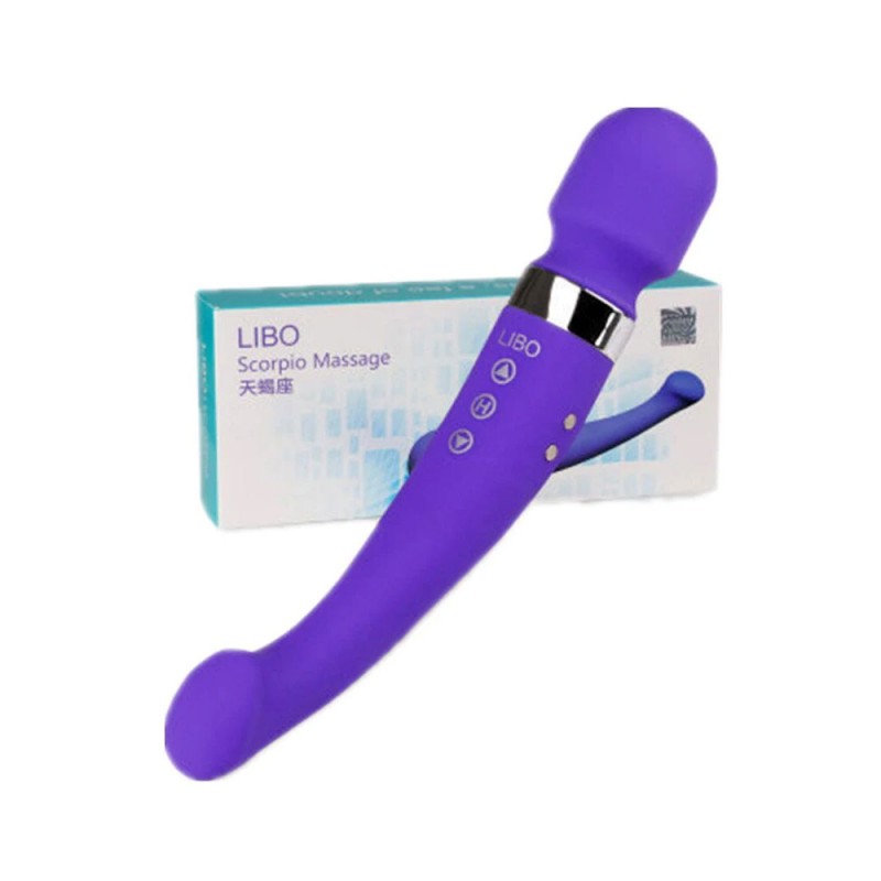 LIBO Double Ended AV Wand Vibrator Massager4