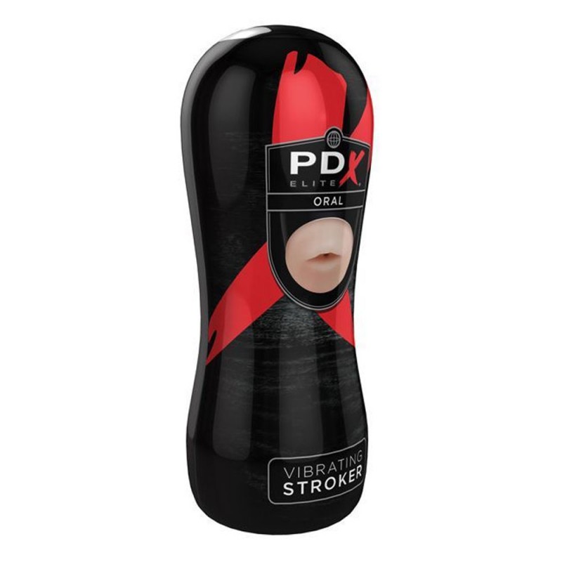 PDX Elite Oral Vibrating Stroker Blow Job Masturbators