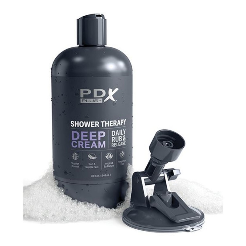 PDX Plus Shower Therapy Masturbator Deep Cream