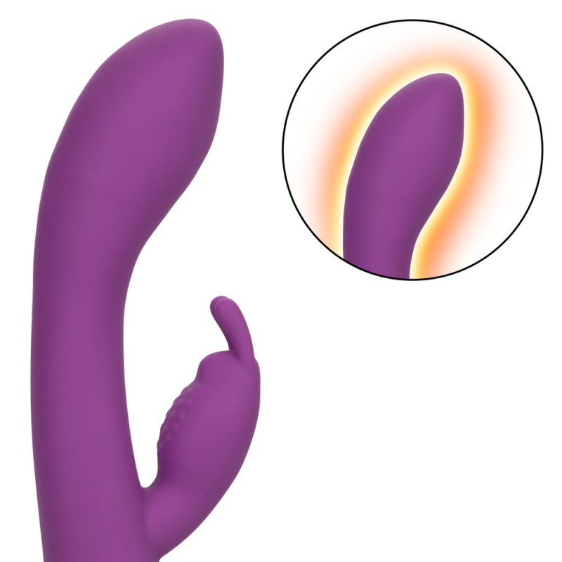 CalExotics Jack Rabbit Elite Warming Purple Rabbit Vibrator