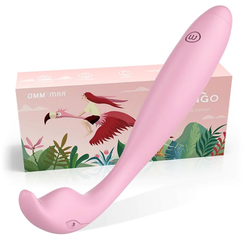 DMM Flamingo Bendable Silicone G-Spot Stimulator with Curved Tip1