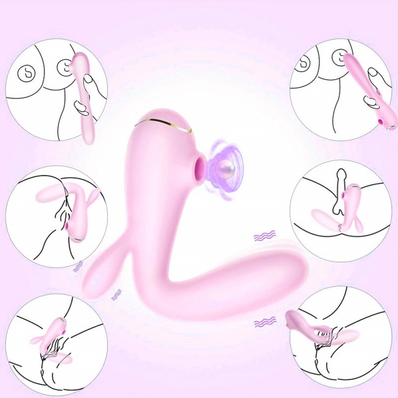 Erocome APUS Rabbit Vibrator Sucking Clitoral & G-Spot Stimulator4