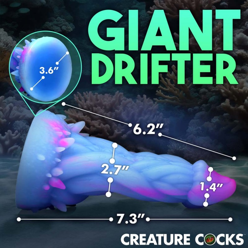 Creature Cocks Nomura Jellyfish 7.3inch Silicone Dildo 3