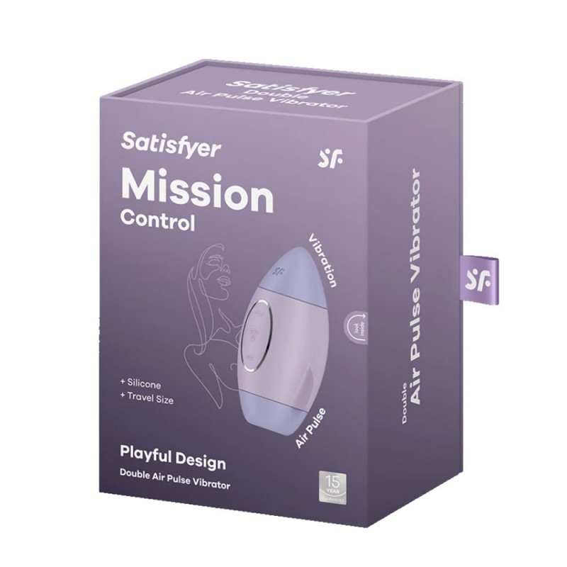 Satisfyer Mission Control Air Pulse Clitoral Vibrator3