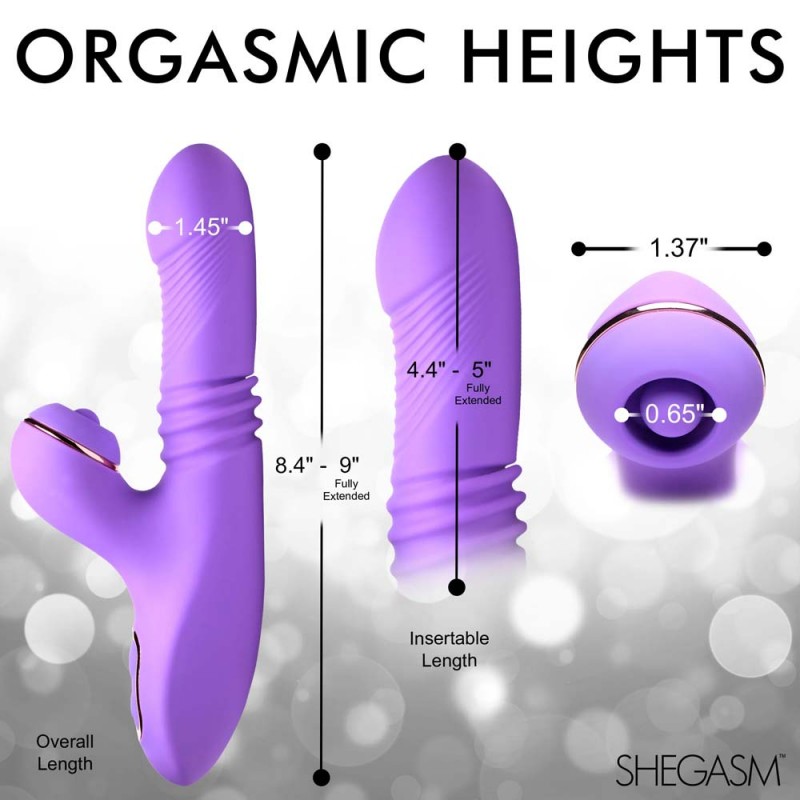 Thrust Max 14x Thrusting And Pulsing Rabbit Vibrator 3