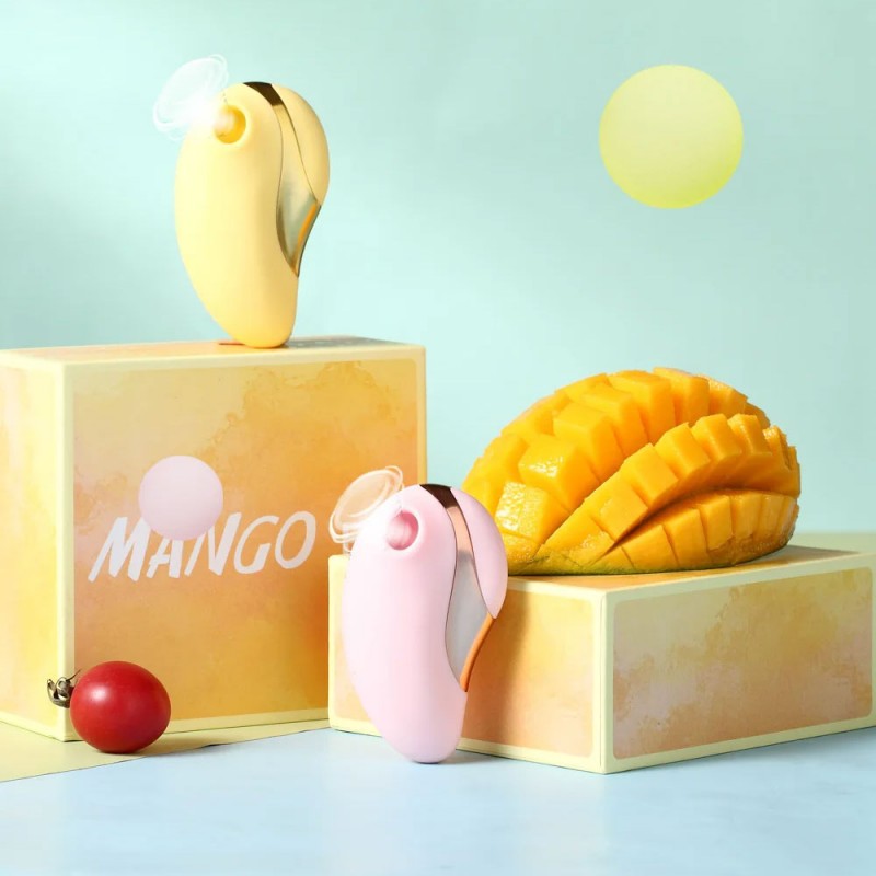 UNIMAT MANGO Clitoral Nipple Sucking Vibrator with Dust Case