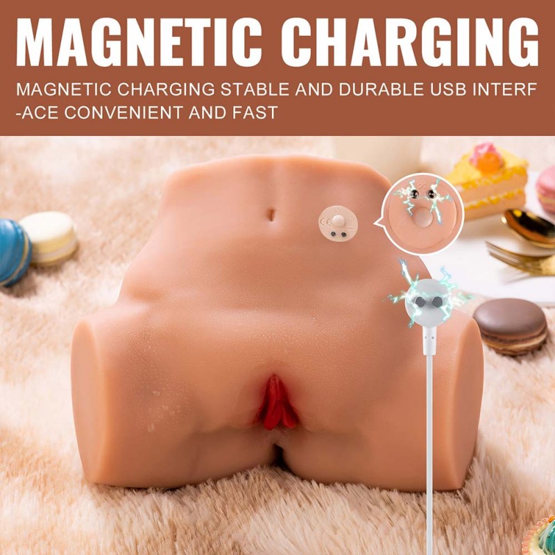 6.4LB Dual Channels Vibrating 3D Realistic Sex Doll 3