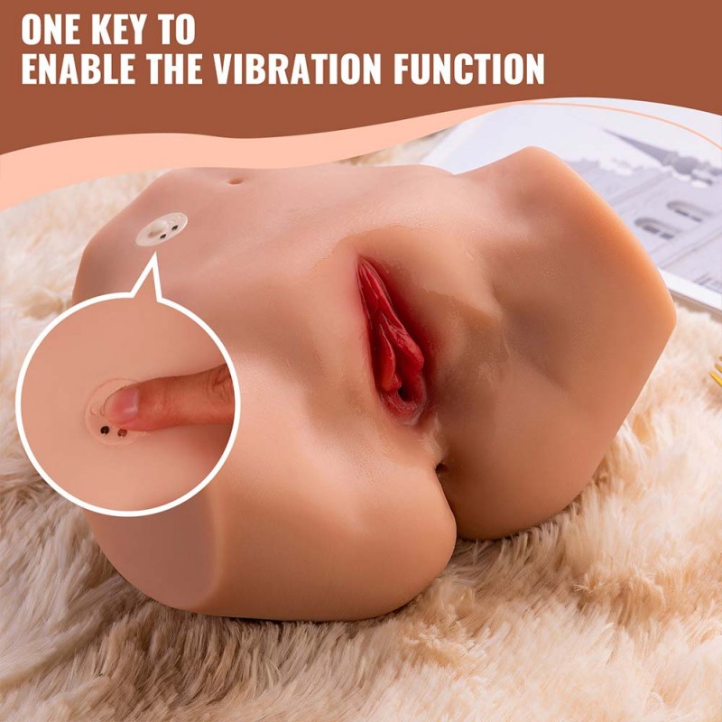 6.4LB Dual Channels Vibrating 3D Realistic Sex Doll 6