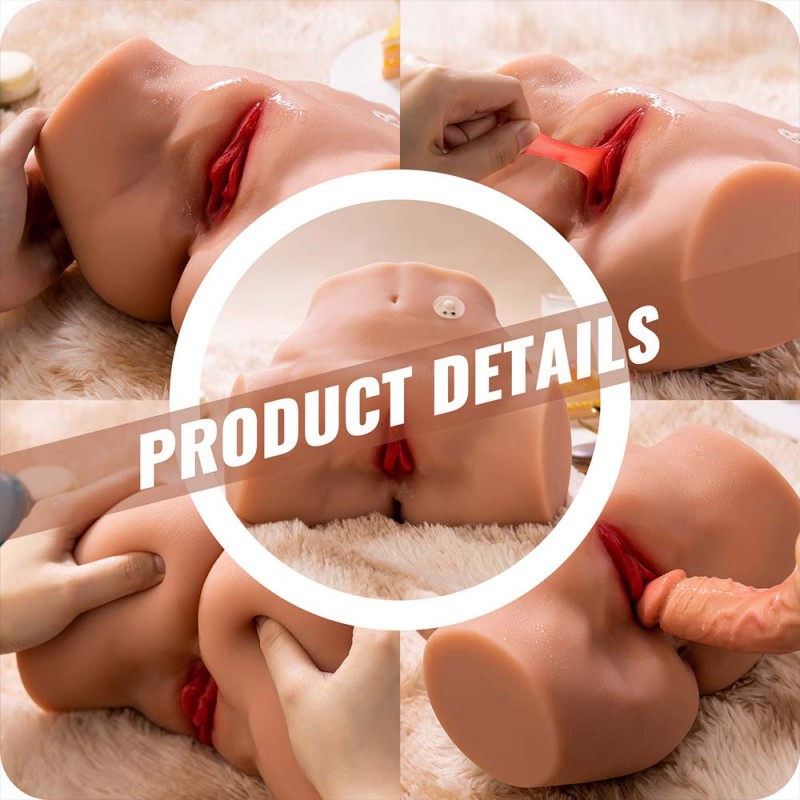 6.4LB Dual Channels Vibrating 3D Realistic Sex Doll 5
