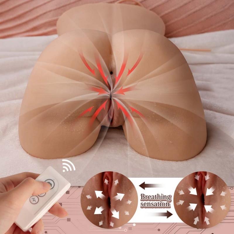 17LB Vibrating Sucking Torso Sex Doll Realistic Pussy Ass 17LB Vibrating Sucking Torso Sex Doll Realistic Pussy Ass