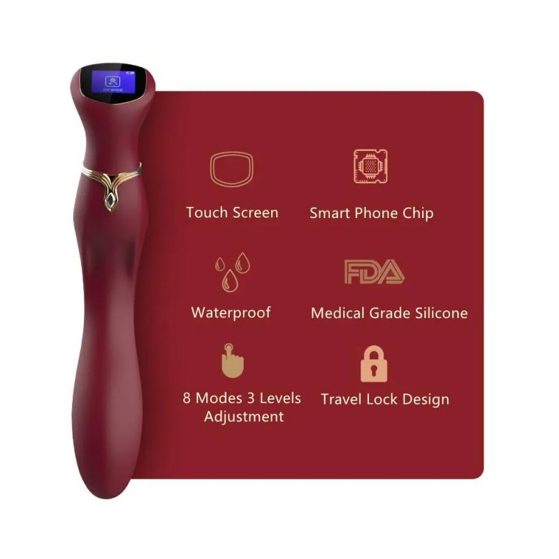 Viotec Chance Silicone G-Spot Vibrator with Touch Screen