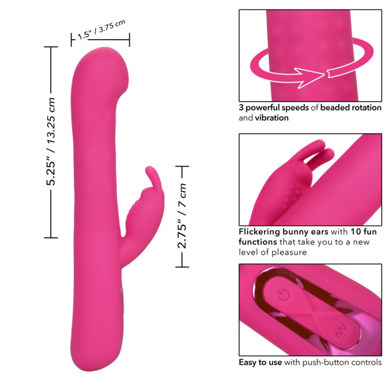 CalExotics Jack Rabbit Elite Beaded G Rabbit Vibrator2