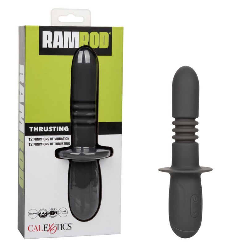 Calexotics Ramrod Thrusting Anal Toy 4 black