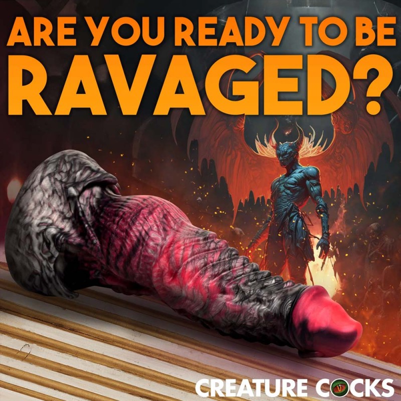 Creature Cocks Hades 9inch Silicone Dildo 4