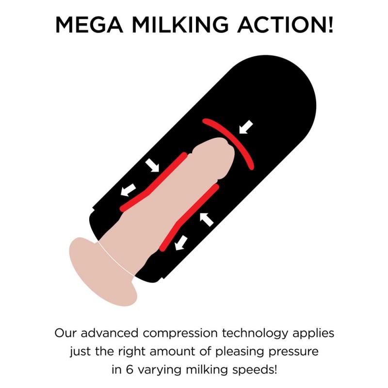 PDX Elite Vibrating Mega Milker 3