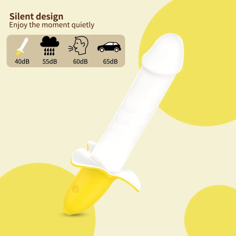 YY Horse Pulse Banana Penis Vibrator