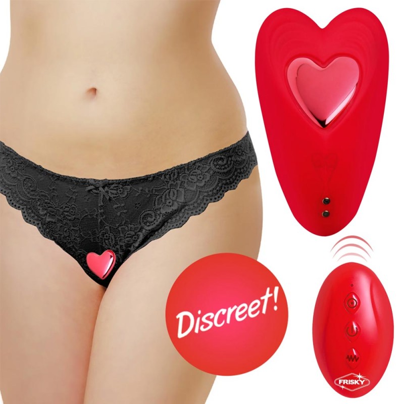 Frisky Love Connection Silicone Panty Vibe With Remote Control 1