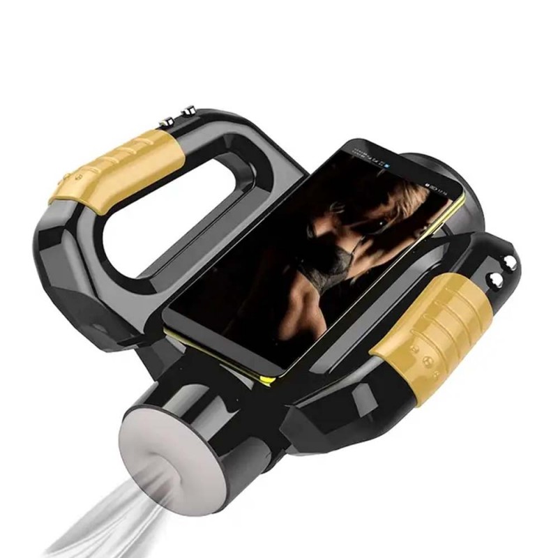 Automatic Thrusting Male Masturbator Stroker with Handle & Phone Holder7