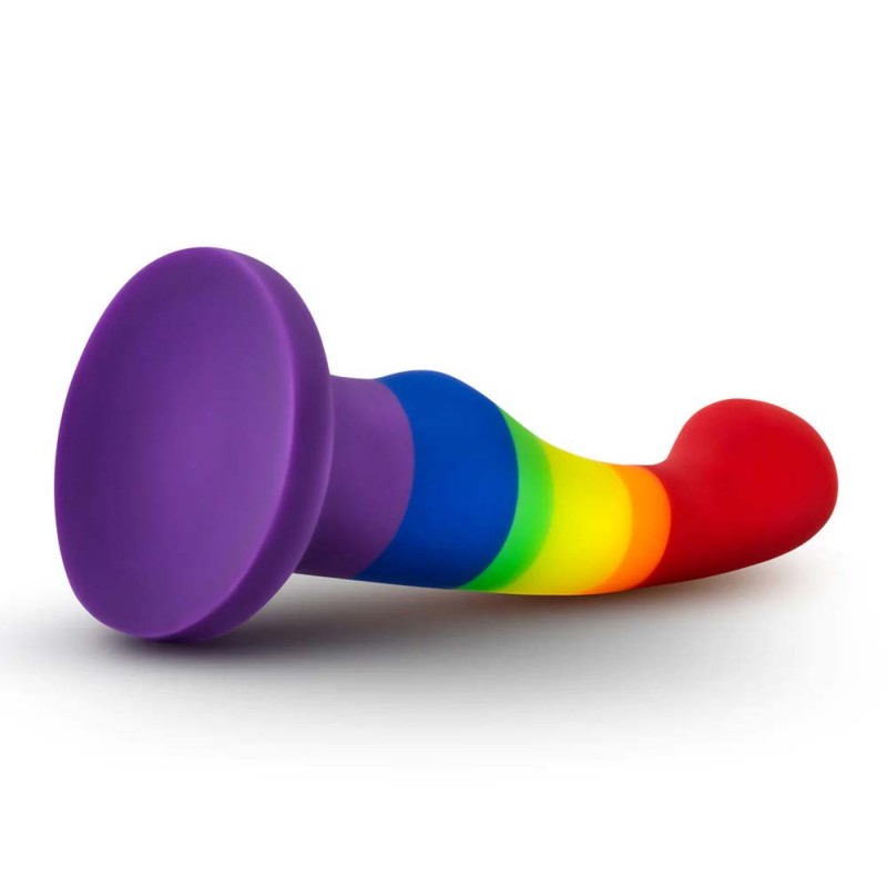 Blush Avant Pride Freedom P1 Artisan 6 Inch Curved Silicone Dildo