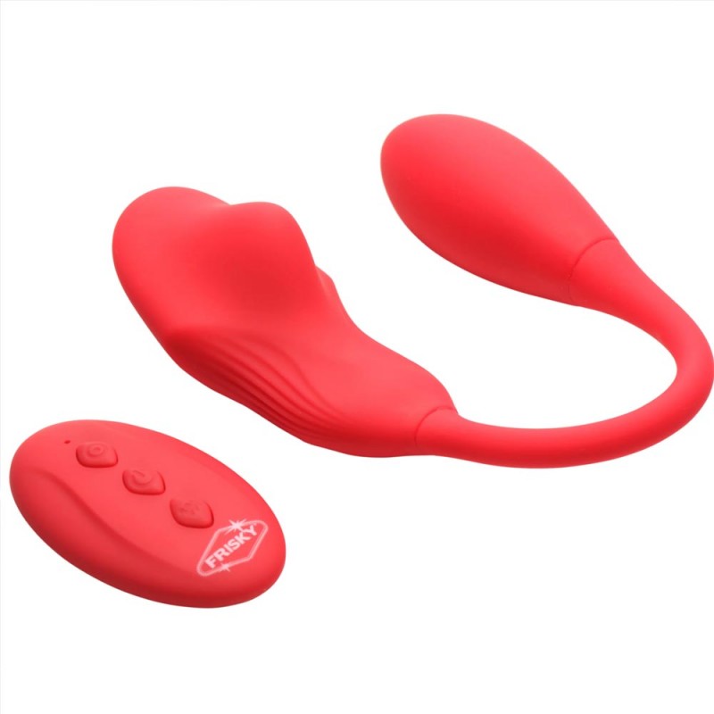 Frisky Double Love Connection Silicone Panty Vibe With Remote Control 2