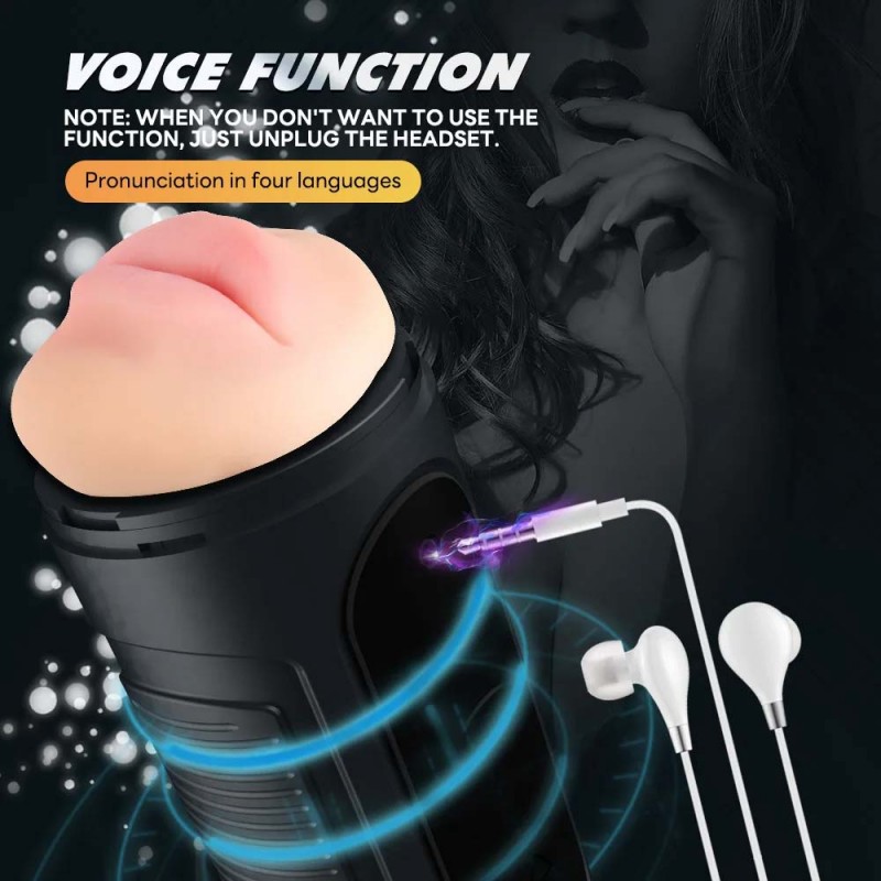 Automatic Vagina Oral Male Masturbator Blowjob Masturbation Vibrator5