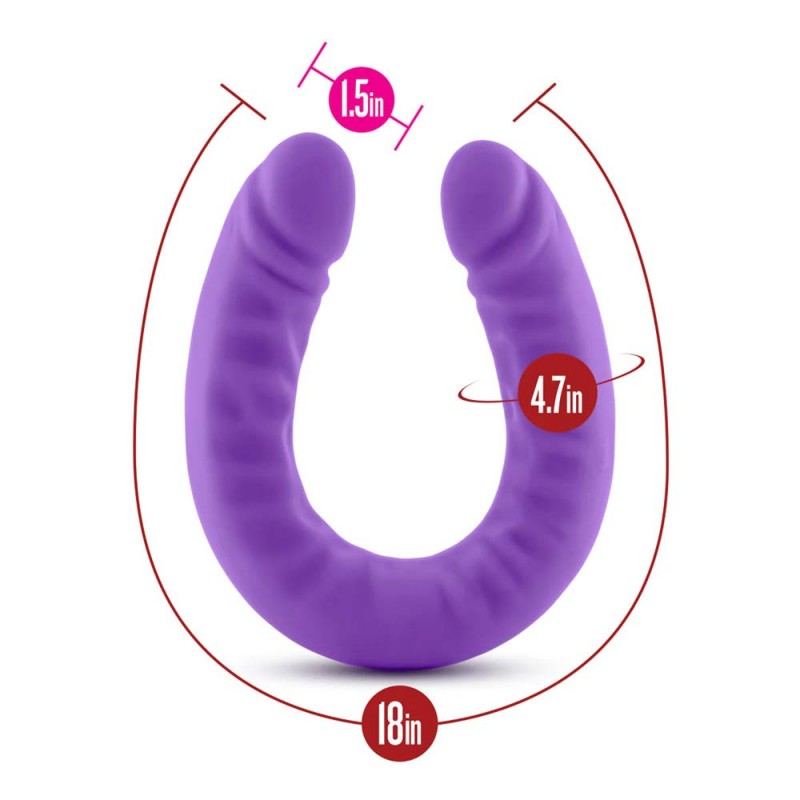 Blush Ruse G-Spot 18 Inch Double Ended Dildo2