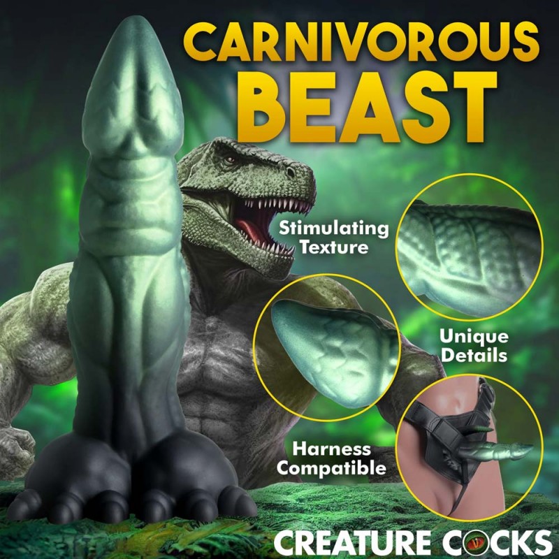 Creature Cocks Dickosaur Dinosaur Silicone Tentacle Dildo4