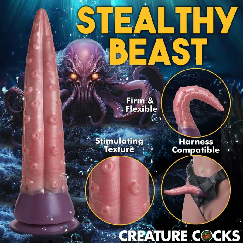 Creature Cocks Octoprobe Tentacle Silicone 12-Inch Giant Dildo