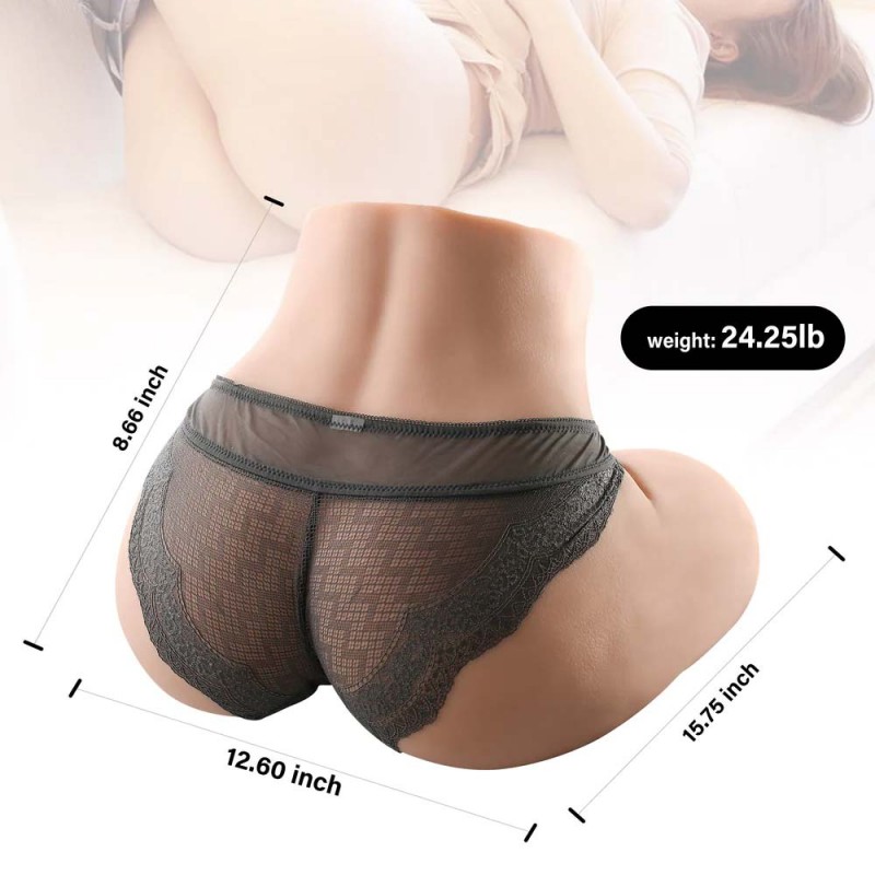 Realistic Sexy Pussy Big Ass Sex Doll Male Masturbator 24.25LB