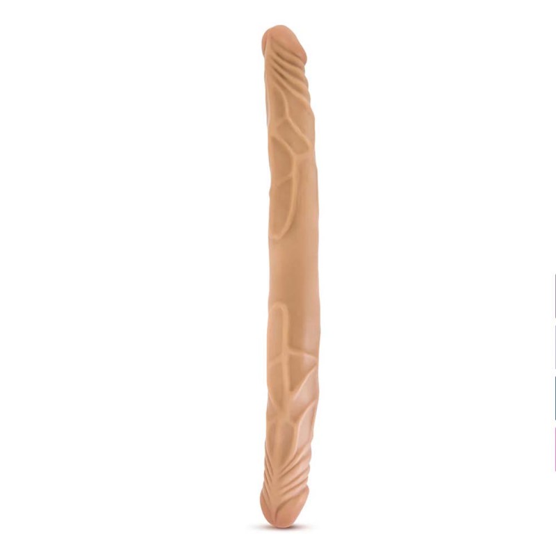 Blush B Yours Latin 14 Inch Long Thin Double Dildo2