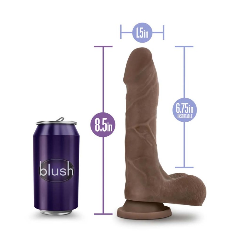 Blush Dr. Skin Glide Realistic 8.5inch Dildo 5