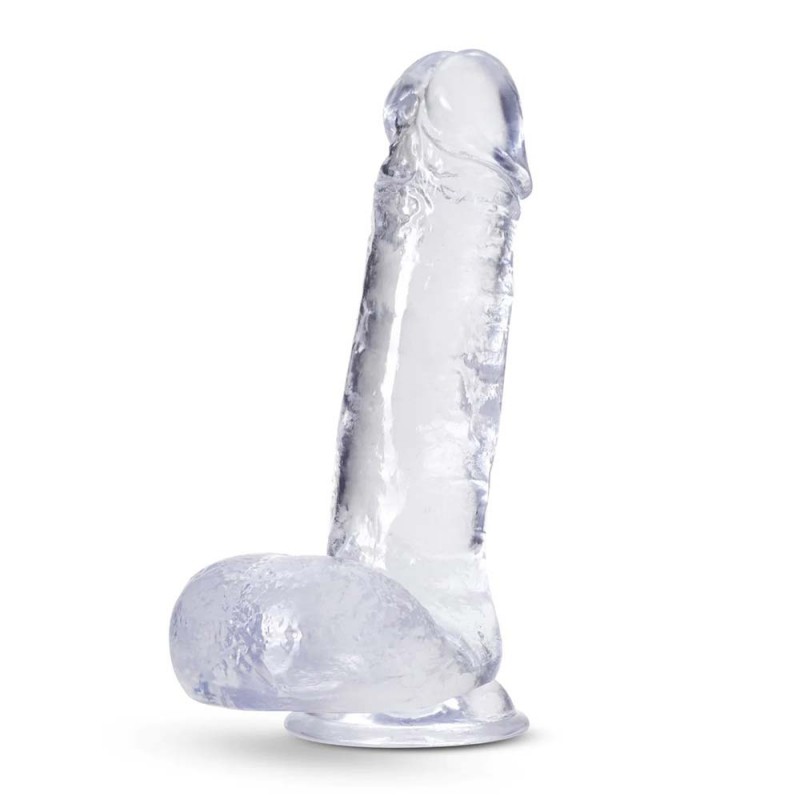 Blush B Yours Plus Realistic Clear 7.25-Inch Dildo With Suction CupBlush B Yours Plus Realistic Clear 7.25-Inch Dildo With Sucti