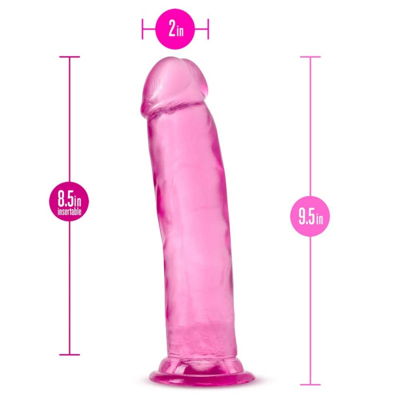 Blush B Yours Plus Thrill N Drill 9.5 Inch Extra Long DIldo with Suction Cup2