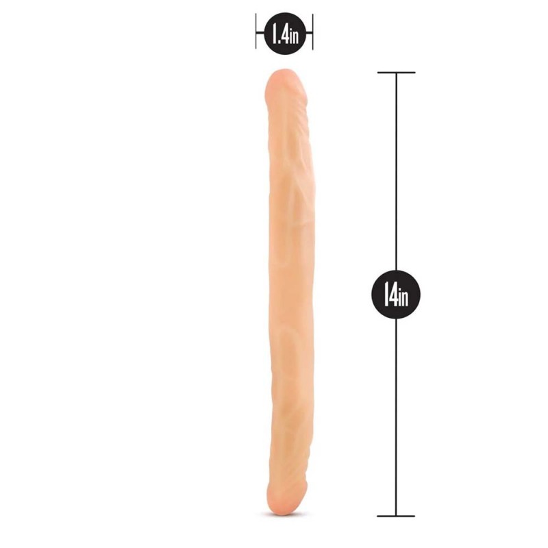 Blush B Yours 14 Inch Double Ended Dildo1