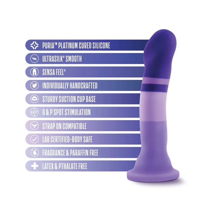 Avant D2 Artisan 7 Inch Curved G-Spot Dildo with Suction Cup1