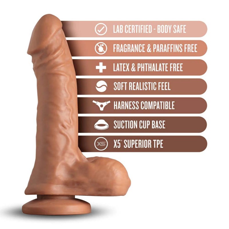 Blush Coverboy The Secret Agent Realistic 8.25Inch Dildo 1