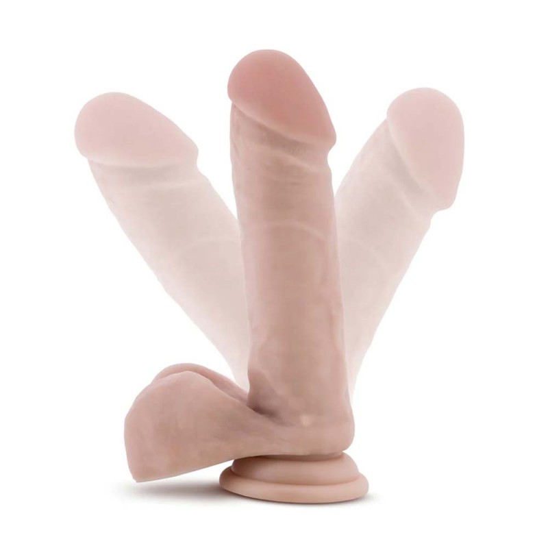 Blush Coverboy Cowboy Realistic Curved 8 Inch Long Dildo2