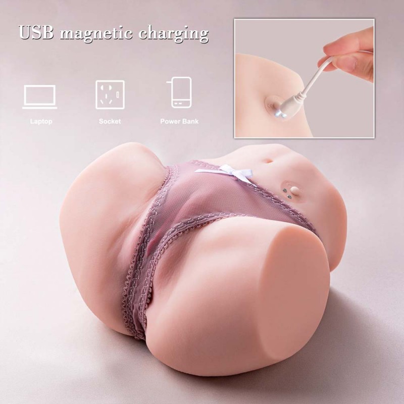 4.4lb Sex Doll Automatic Sucking Vibration Realistic Pussy