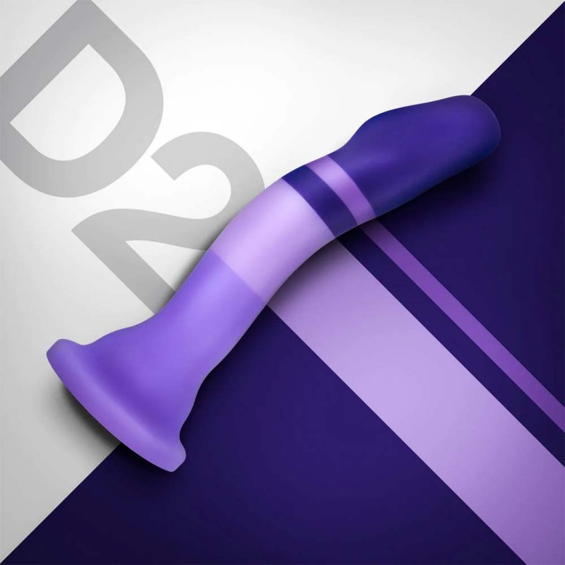 Avant D2 Artisan 7 Inch Curved G-Spot Dildo with Suction Cup