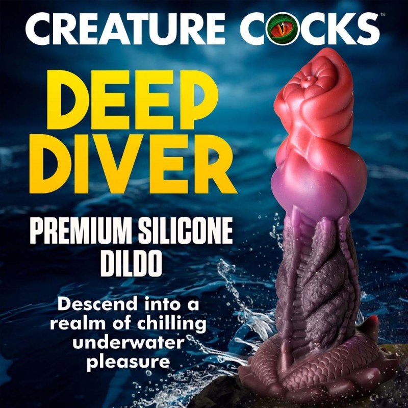 Creature Cocks Deep Diver Silicone Tentacle Dildo