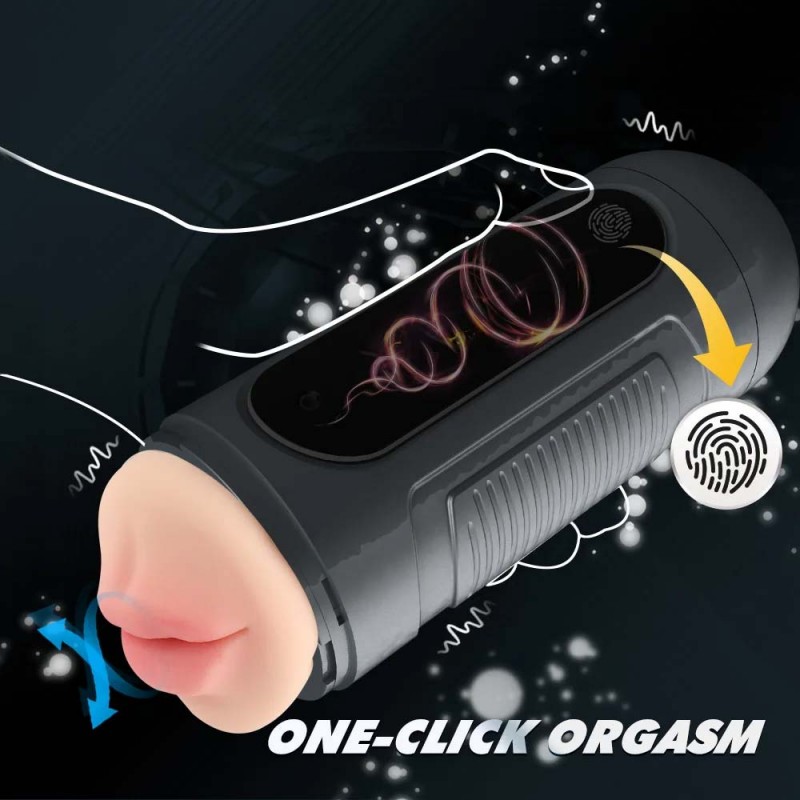 Automatic Vagina Oral Male Masturbator Blowjob Masturbation Vibrator