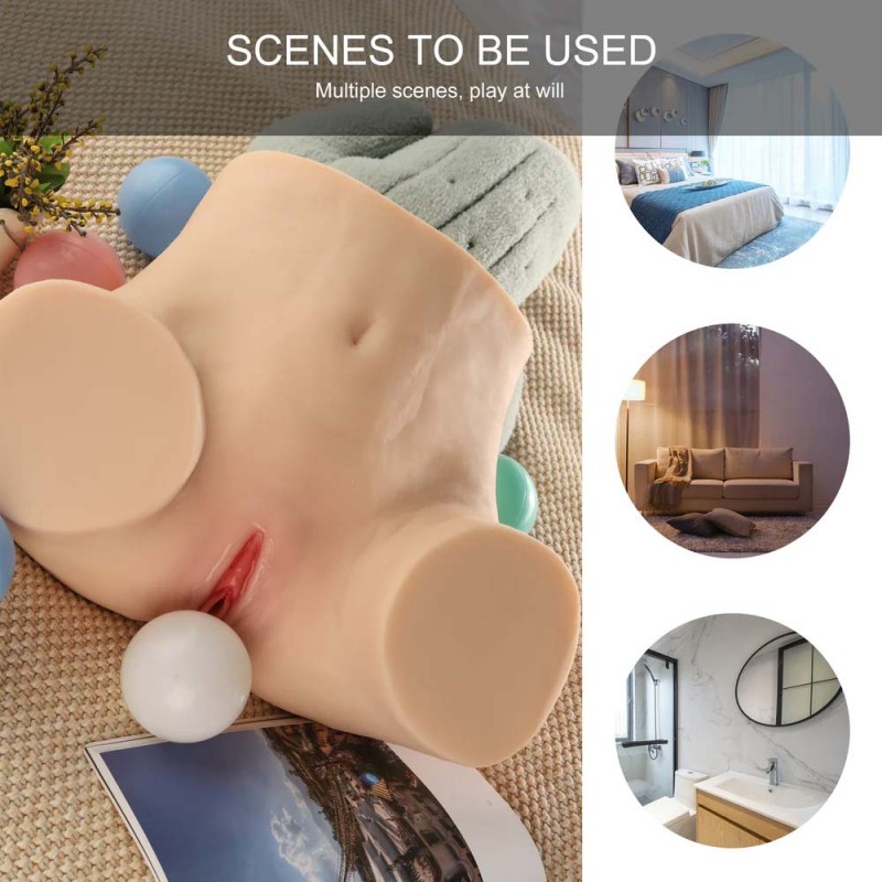 Realistic Torso AV Sex Doll 17.9LB Masturbation Toy Male Stroker6