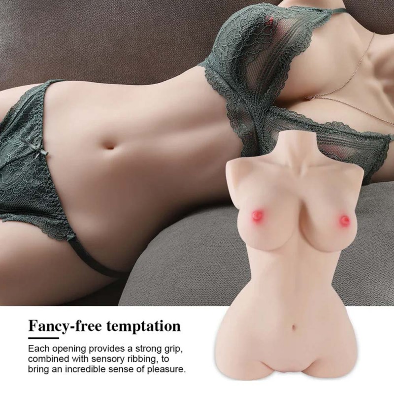 19.16LB Life Size Sex Doll 3D Realistic Torso Masturbator for Men6