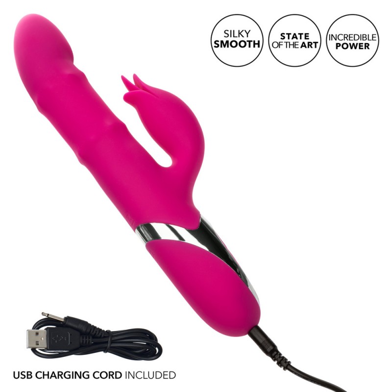 CalExotics Enchanted Embrace Pink Rabbit Vibrator