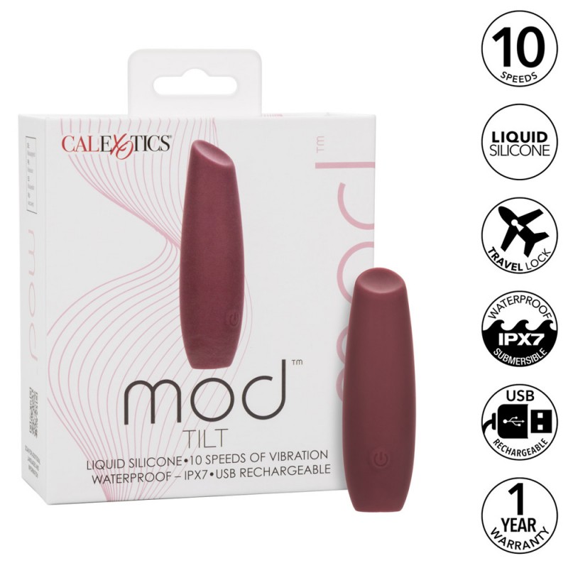 CalExotics Mod Tilt Clitoral Stimulation Bullet Vibrator